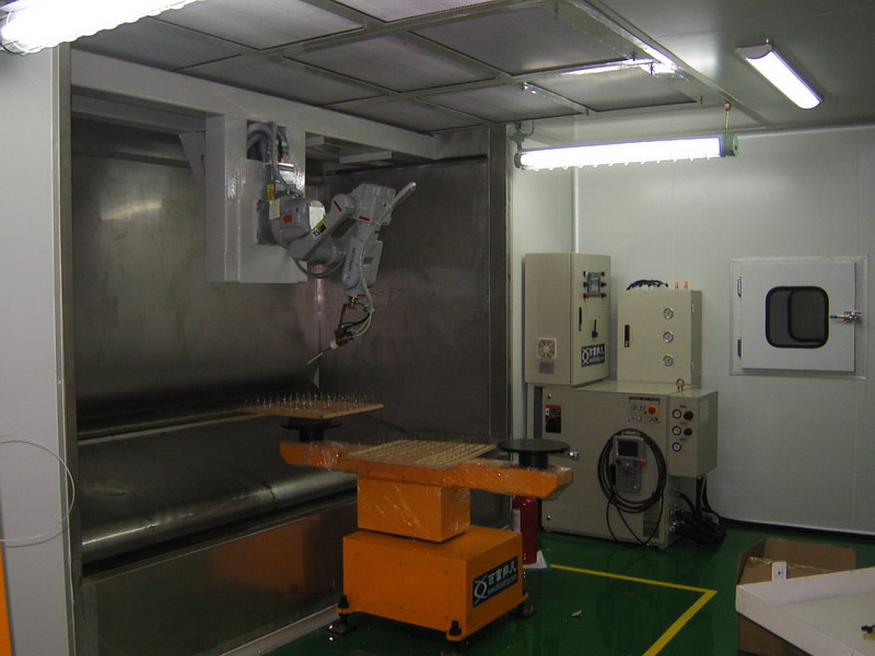 液體噴涂設(shè)備生產(chǎn)線