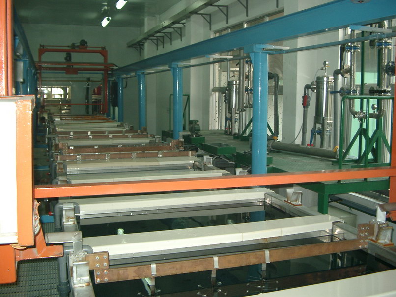 天車龍門式ED電泳設(shè)備生產(chǎn)線