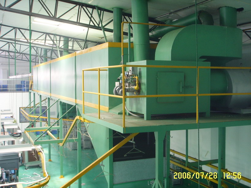 涂裝生產線烤爐設備