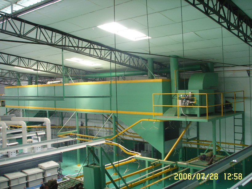 涂裝生產線烤爐設備