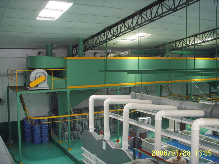 涂裝生產線烤爐設備